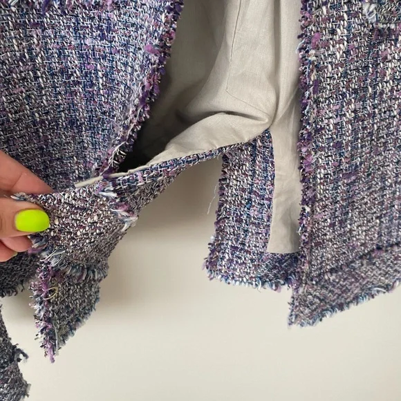 EUC J Crew Realta Tweed Jacket - Picture 6 of 12